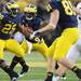 Michigan senior quarterback Denard Robinson looks for a hole during the fourth quarter against Michigan State at Michigan Stadium on Saturday afternoon. Melanie Maxwell I AnnArbor.com